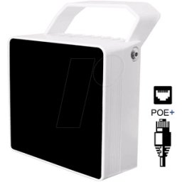 EMITLIGHT EMT S15PWPOE+ - Radiador infrarrojo, 15°, PoE+