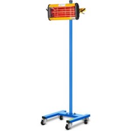 MSW Secador de pintura infrarrojo automotriz - 1100 W - 1 lámpara 10060345