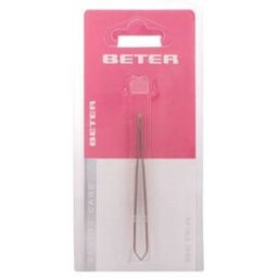 Beter Pinza de depilar punta cangrejo cobreada 8,3 cm