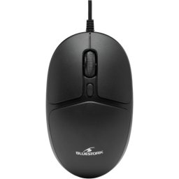 Bluestork Office 20 Ratón Óptico USB 1000 DPI Negro