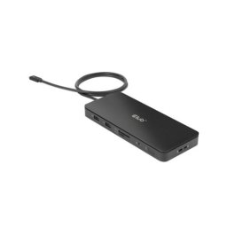 Hub Thunderbolt 4 Club 3D CSV-1581 11 en 1, 3 USB-C, 3 USB-A, SD, TF, RJ45, Audio, Negro