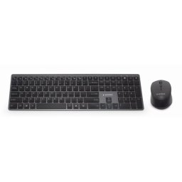 Teclado tijera Gembird KBS-ECLIPSE-M500-ES Layout ES inalámbrico retroiluminado ratón incluido