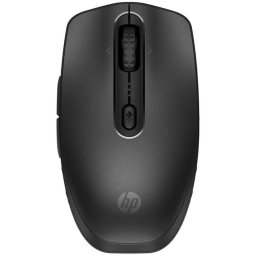 Ratón HP inalámbrico recargable, 6 Botones Ajustables, Bluetooth, 4000 PPP, Rueda Inclinable, Negro