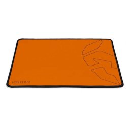 Alfombrilla de Ratón Krom Knout Speed Special Edition Naranja superficie microfibra base antideslizante 3mm bordes cosidos