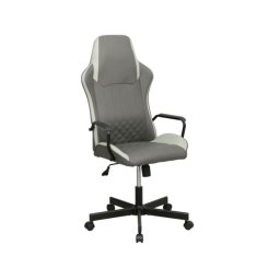 Silla de oficina Nórdica Polipiel Base Acero Altura Ajustable Hasta 128cm 120kg