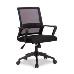 Silla Oficina Meli Ergonómica Reclinable con Reposabrazos y Ruedas Giratorias