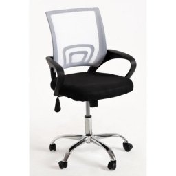 Silla de oficina Midi Pro estructura acero reforzado respaldo malla transpirable asiento acolchado