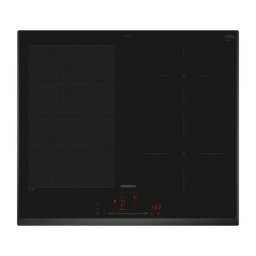 Placa Inducción Siemens EX651HEC1E 4 Zonas 60cm Vidrio Cerámico Negra Integrada WiFi
