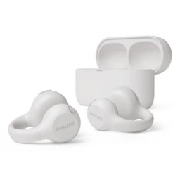 Auriculares Philips inalámbricos TWS Bluetooth 5.4 con micrófono, blancos, resistentes al sudor