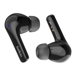 Auriculares Belkin inalámbricos True Wireless Bluetooth 5.2 con micrófono y protección IPX5 negros