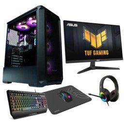 Epical-Q Pack Gaming Epic118 AMD Ryzen 7 7800X3D 32GB 1TB SSD RTX 5070 Monitor 27" + Periféricos
