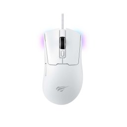 Ratón Havit 6950676229820 Cableado 12000 DPI Blanco 7 Botones Gaming