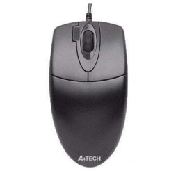 Ratón A4Tech OP-620D USB 800 DPI Negro Ambidiestro Cableado