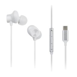 Auriculares Panasonic RP-TCM225DEW con cable USB-C Intraurales Llamadas/Música Blancos