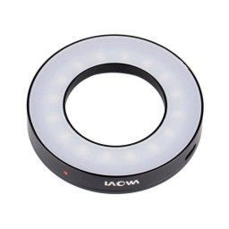 Anillo de iluminación Laowa 492785 LED 16 LEDs 58,5 mm Negro Blanco USB