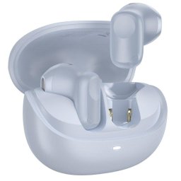 Auriculares Hoco EQ25 inalámbricos Bluetooth 5.4 uso diario diseño compacto azul