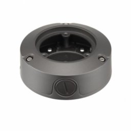 Caja de conexiones Hanwha SBO-100B1 exterior negra aluminio cámaras compatibles