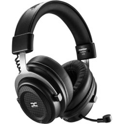 Auriculares PowerColor Alphyn Ah10 inalámbricos Bluetooth para llamadas y música color negro