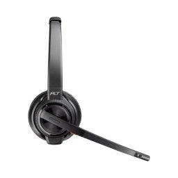 Auriculares Poly Savi 8220 inalámbricos Bluetooth para oficina con Cancelación de Ruido y base de carga negros