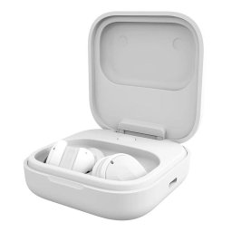 Auriculares Fairphone Fairbuds v2 inalámbricos Bluetooth con Cancelación Activa de Ruido, Micrófono y batería de 26 h, blancos