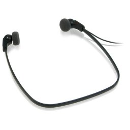 Auriculares Philips LFH0334 con cable conexión jack 3,5 mm para transcripción y música negros