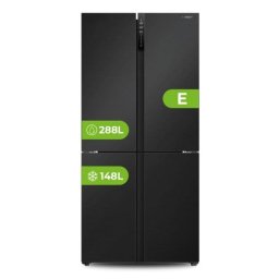 Frigorífico Americano Aspes A418800ENFIDDX No Frost 183 cm 436 L E Dark Inox