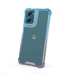 Funda Bumper Reforzada Degradada Para Motorola Moto G06