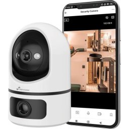 Cámara IP Nivian 2K Visión Nocturna Interior IA Audio Bidireccional