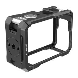Carcasa metálica Puluz con montura cold shoe para DJI Osmo Action 6