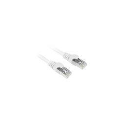 Cable de red Sharkoon Cat6 S/FTP 0,25 m Blanco