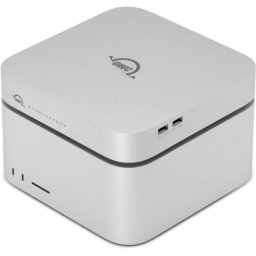 Caja PC OWC StudioStack Thunderbolt 5 2.5"-3.5"-M.2 Aluminio Plata con Ventilador