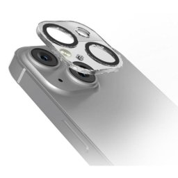 Protector de lente de cámara SBS para iPhone 15/15 Plus vidrio templado resistente a impactos