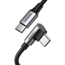 Cable USB-C a USB-C Ugreen 1 m USB 2.0 Negro