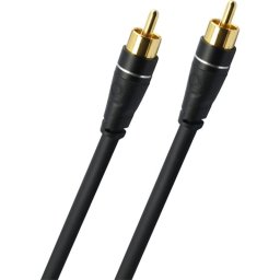Cable de audio Oehlbach Sub Link RCA macho a RCA macho 7,5 m negro
