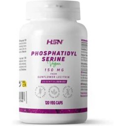 HSN Fosfatidilserina 150mg - 120 veg caps - Concentración y memoria - Cápsulas Vegetales - 120 Servicios