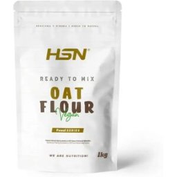 HSN Harina de avena instantánea 1kg sin sabor - Harinas - Polvo - 20 Servicios