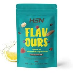 HSN Saborizante en polvo para aminoácidos y bebidas deportivas 200g limón - Saborizantes - Polvo - 36 Servicios
