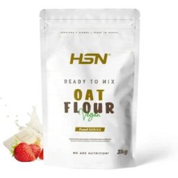 HSN Harina de avena instantánea 3kg fresa y chocolate blanco - Harinas - Polvo - 60 Servicios