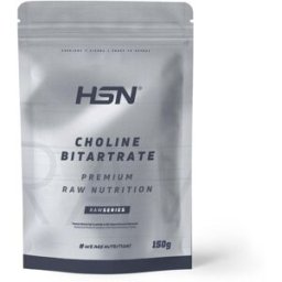 HSN Bitartrato de colina en polvo 150g - Concentración y memoria - Polvo - 300 Servicios