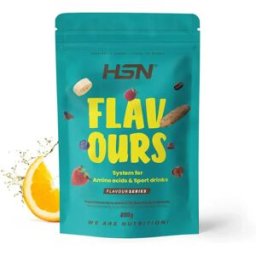 HSN Saborizante en polvo para aminoácidos y bebidas deportivas 200g naranja - Saborizantes - Polvo - 36 Servicios