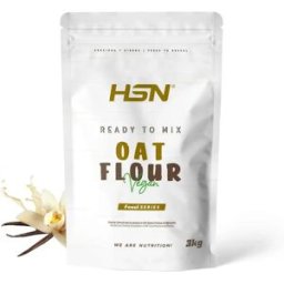 HSN Harina de avena instantánea 3kg vainilla - Harinas - Polvo - 60 Servicios