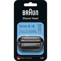 Cabezal Afeitadora Braun Shaver Head serie 5/6 53B