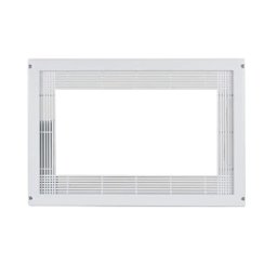 Kit marco encastre universal para horno microondas Color Blanco