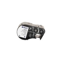 Brady M4-48-427 etiquetas de vinilo laminado negro sobre blanco/transparente 25,40 mm x 19,05 mm x 9,50 mm