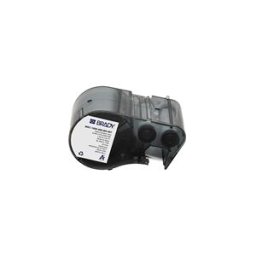 Brady M5C-1500-595-BK-WT cinta de vinilo blanco sobre negro 38,1 mm x 7,62 m