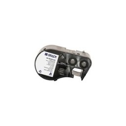 Brady M4-206-RO-427 etiquetas de vinilo laminado negro sobre blanco 12,70 mm x 44,45 mm