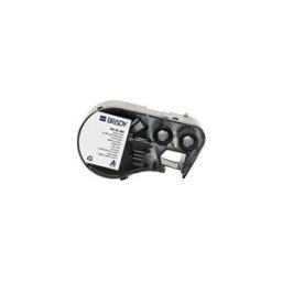 Brady M4-82-499 etiquetas de tejido de nailon negro sobre blanco Ø 9,53 mm