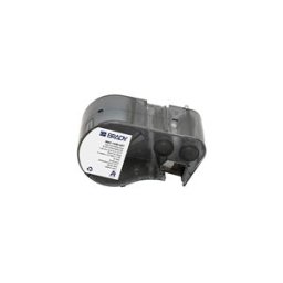 Brady M5C-1250-427 etiquetas de vinilo laminado negro sobre blanco/transparente 31,75 mm x 7,62 m