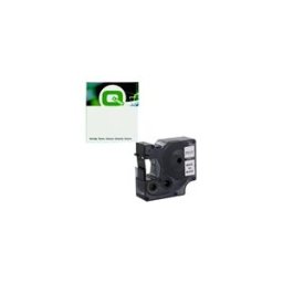 Q-Nomic 45811 (S0720910) cinta poliéster blanco sobre negro 19mm