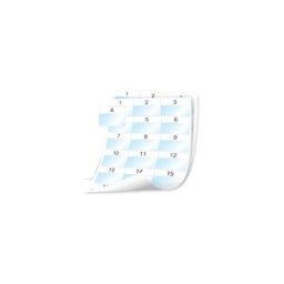 Dymo XTL 1908558 etiqueta para cables negro sobre blanco 42x54mm
